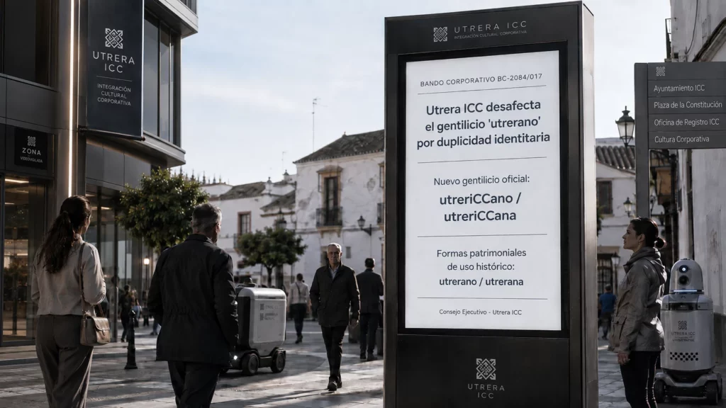 Utrera ICC desafecta el gentilicio utrerano por duplicidad identitaria